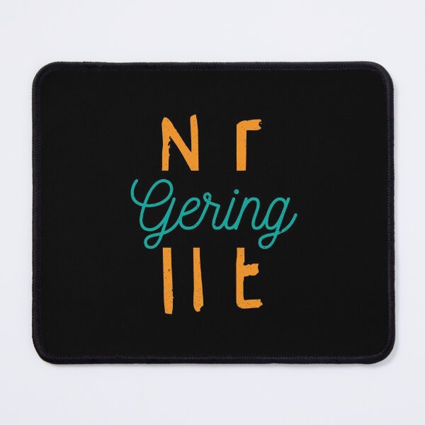 Item preview, Gering Nebraska City Typography designed and sold by Creatively Torn.