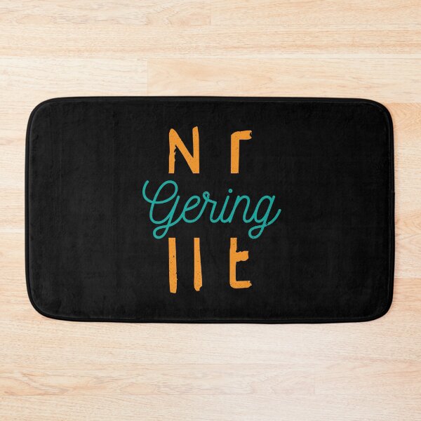 Item preview, Gering Nebraska City Typography designed and sold by Creatively Torn.