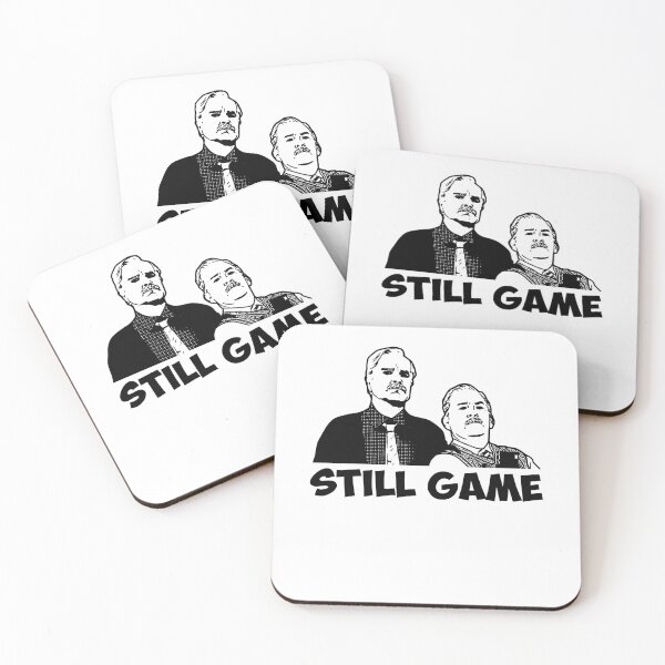 Item preview, Black And White Arts Still Game Sitcom Characters designed and sold by EricMary7.