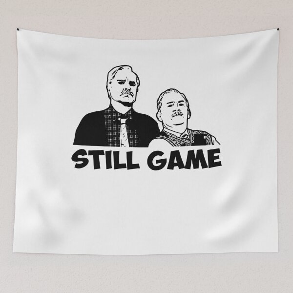 Item preview, Black And White Arts Still Game Sitcom Characters designed and sold by EricMary7.