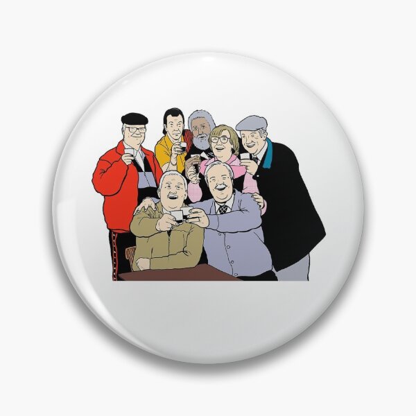 Item preview, Funny Still Game Sitcom Characters Cartoon Design designed and sold by EricMary7.