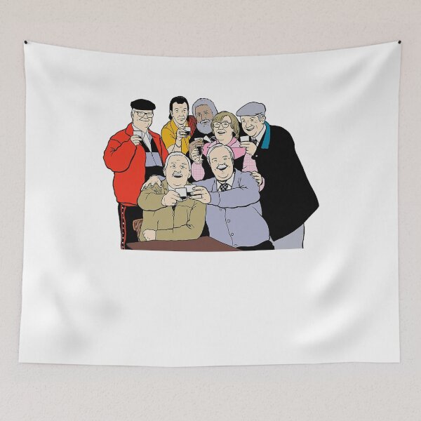 Item preview, Funny Still Game Sitcom Characters Cartoon Design designed and sold by EricMary7.