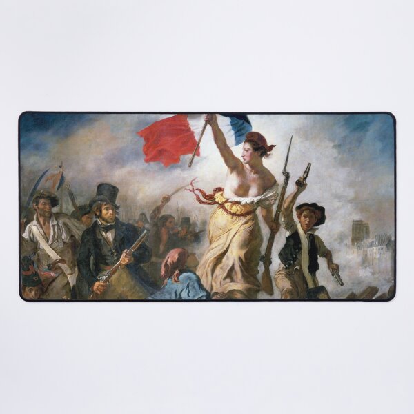Item preview, Liberty Leading the People by Eugène Delacroix (1830) designed and sold by allhistory.