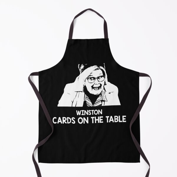 Item preview, White And Black Still Game Movies - Winston Cards On The Table designed and sold by EricMary7.