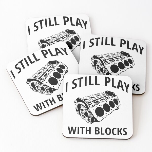 Item preview, I still play with blocks | funny gift for mechanics designed and sold by teez4dayz.