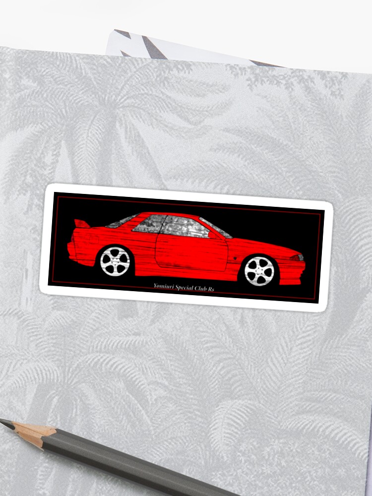 R32 Yomiuri Special Club Rs Sticker By Drmadbrain Redbubble