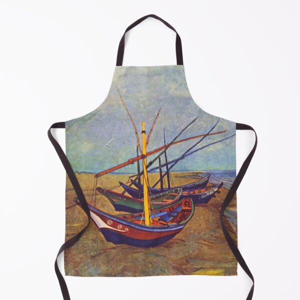 Item preview, Vincent Van Gogh - Fishing Boats on the Beach at Saintes-Maries designed and sold by Vivanne-art.
