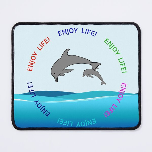 Item preview, Two Dolphins leaping designed and sold by Otter-Bay.