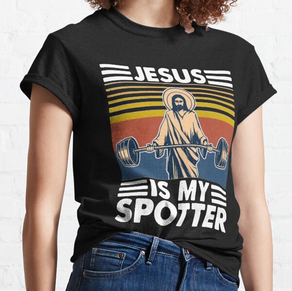 Fitness Jesus Is My Spotter Vintage - Jesus Is My Spotter Vintage
