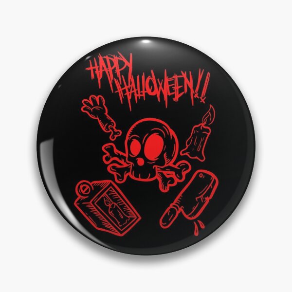 Item preview, Happy Halloween Tattoo designed and sold by Ink-and-Thread.