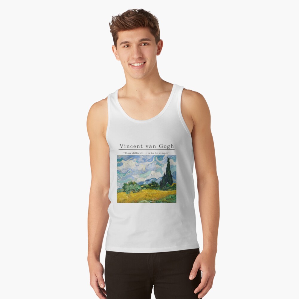 Discover Vincent van Gogh - art and words Tank Top
