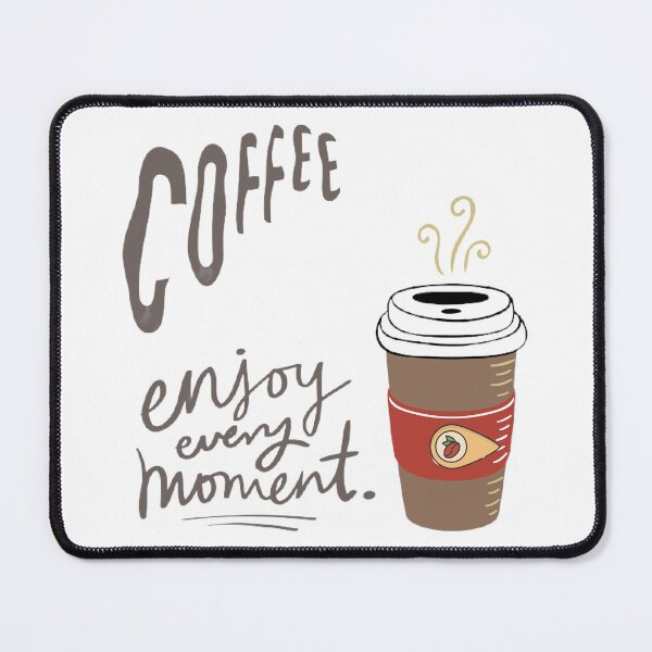 Item preview, Coffee enjoy every moment - coffee quote t-shirt designed and sold by NathBros.