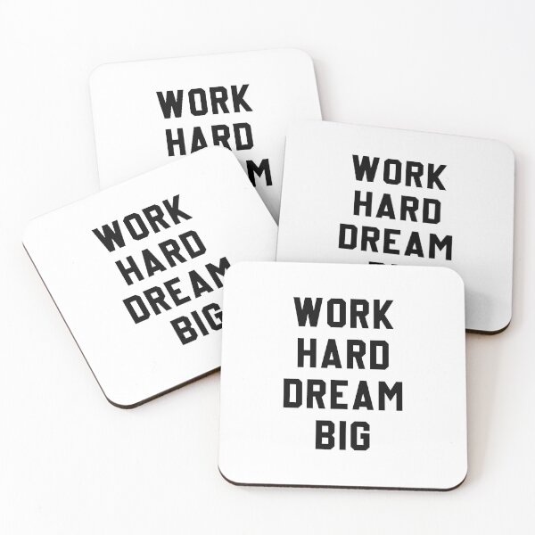 Item preview, Work Hard Dream Big designed and sold by corbrand.
