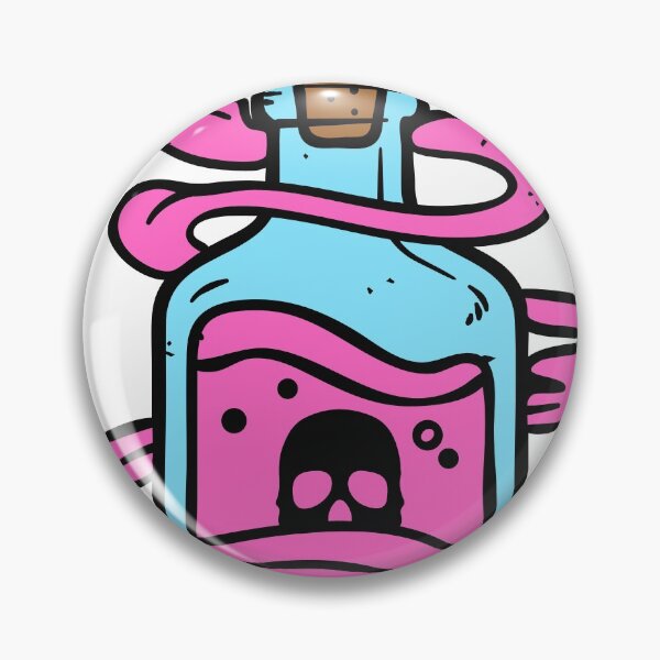 Item preview, Pink Poison Potion designed and sold by spsantosDESIGN.