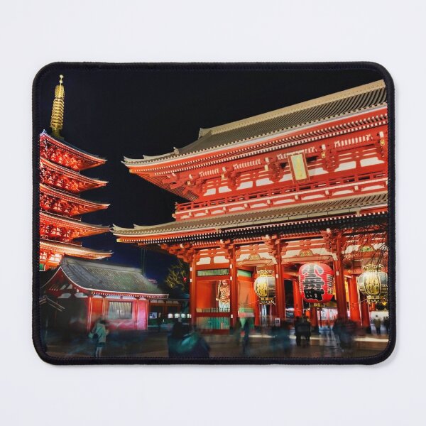 Item preview, Tokyo night photography Asakusa designed and sold by TokyoDesigns.