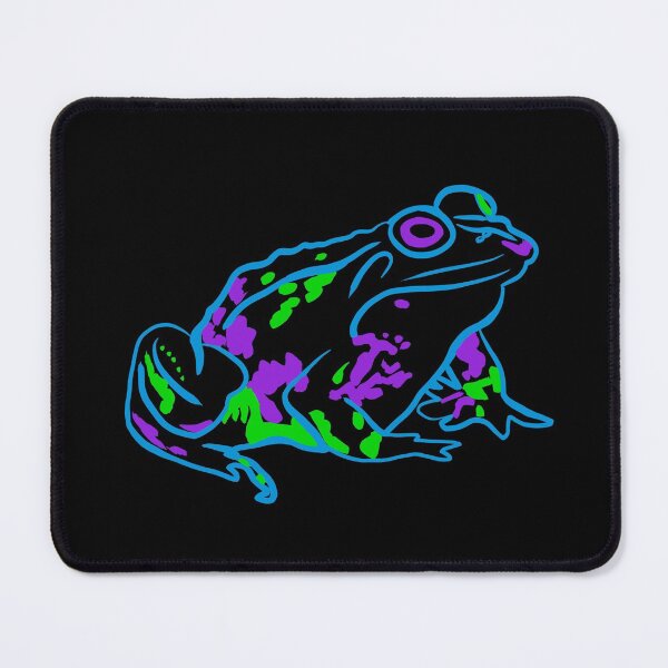 Item preview, Blue Neon Frog designed and sold by wildjellybeans.