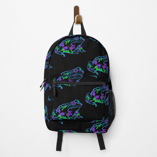 Item preview, Blue Neon Frog designed and sold by wildjellybeans.