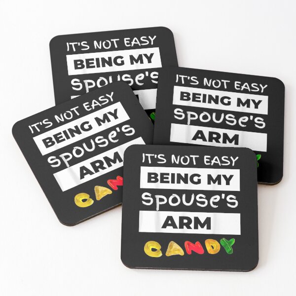 Item preview, Not Easy Being My Spouse's Arm Candy Father Mother Birthday  designed and sold by JethroShop.