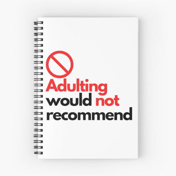 Item preview, Adulting would not recommend designed and sold by meiyorrr.
