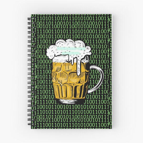 Item preview, Drink beer and program. designed and sold by CosmicBee.