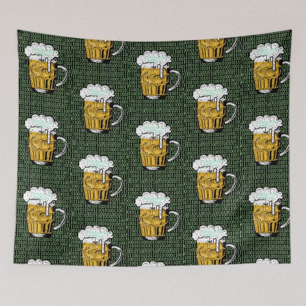 Item preview, Drink beer and program. designed and sold by CosmicBee.