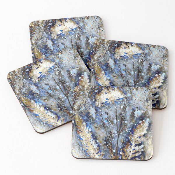 Item preview, Botanical mixed media designed and sold by Red Witch Art.