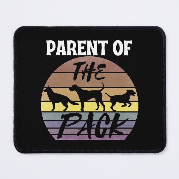 Item preview, Parent of The Pack: Dog Parent Retro Vintage Sunset designed and sold by ACC .