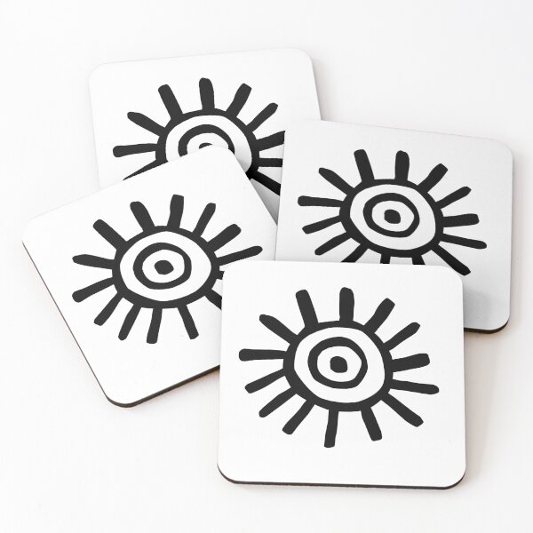 Item preview, Paleolithic Sun Symbol 2 Black designed and sold by Symbologee.