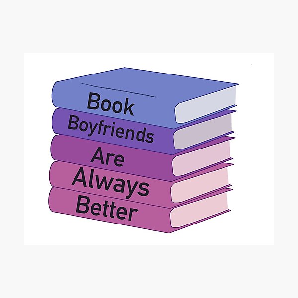 Item preview, Book boyfriends are always better designed and sold by fito08.