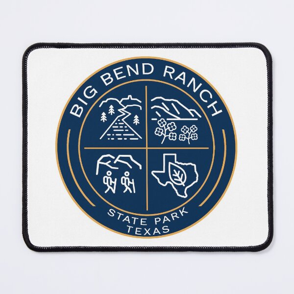 Item preview, Big Bend Ranch State Park Heraldic Logo designed and sold by VanyaKar.