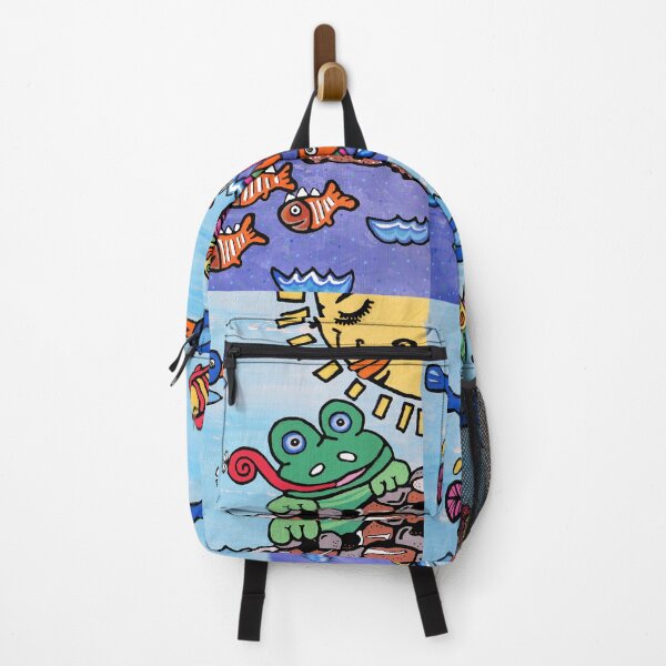 Item preview, Sunny Day at the Frog Pond designed and sold by SillaHoekstra.