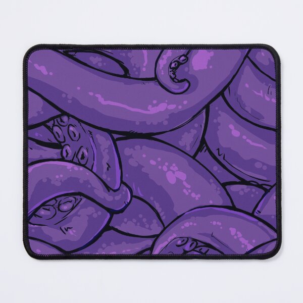 Artikelvorschau, Masse windender Tentakel in Lila entworfen und verkauft von PixelsArtStall.