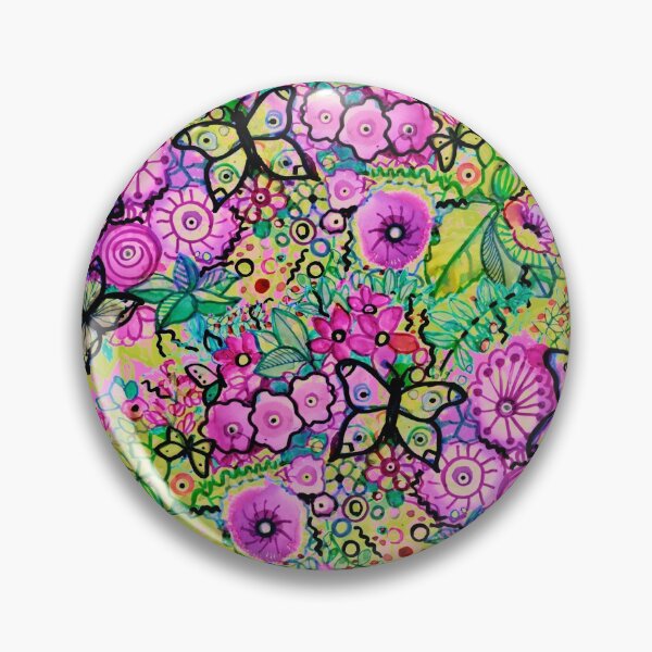 Item preview, Butterflies and flowers designed and sold by varelagraphics.