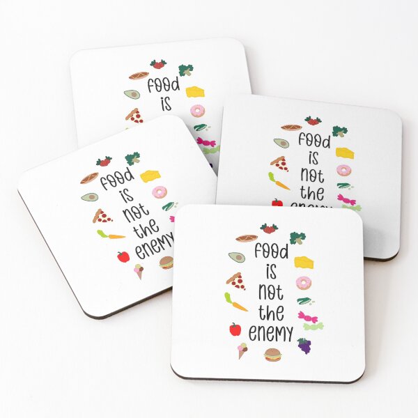 Item preview, Food Is Not The Enemy Eating Disorder Recovery designed and sold by GrellenDraws.