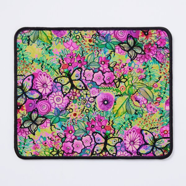 Item preview, Butterflies and flowers designed and sold by varelagraphics.