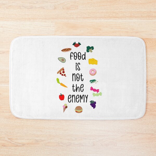 Item preview, Food Is Not The Enemy Eating Disorder Recovery designed and sold by GrellenDraws.