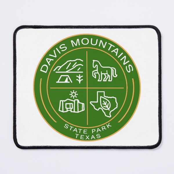 Item preview, Davis Mountains State Park Heraldic Logo designed and sold by VanyaKar.
