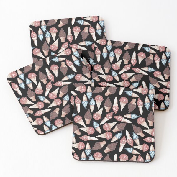 Item preview, Vintage Ice Cream  All Over Print Pattern designed and sold by Designs24U.