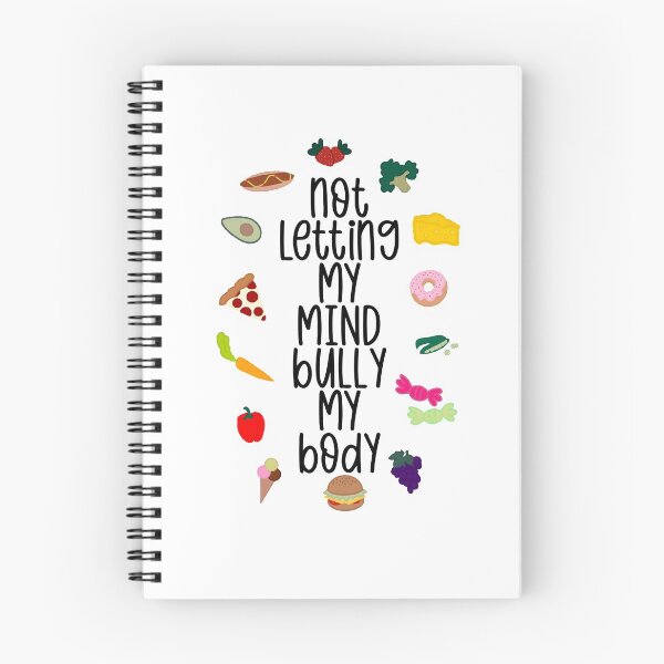 Item preview, Not Letting My Mind Bully My Body Eating Disorder Recovery designed and sold by GrellenDraws.
