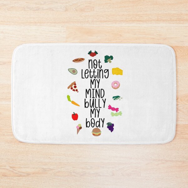 Item preview, Not Letting My Mind Bully My Body Eating Disorder Recovery designed and sold by GrellenDraws.