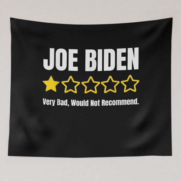 Item preview, Funny Republicans Voter Anti Joe Biden One Star Rating  designed and sold by JethroShop.