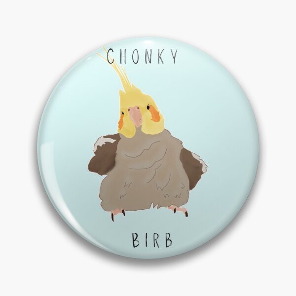 Item preview, Chonky Birb Cockatiel designed and sold by SillyLilyStudio.