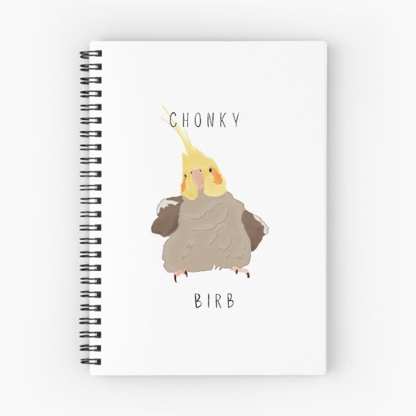 Item preview, Chonky Birb Cockatiel designed and sold by SillyLilyStudio.