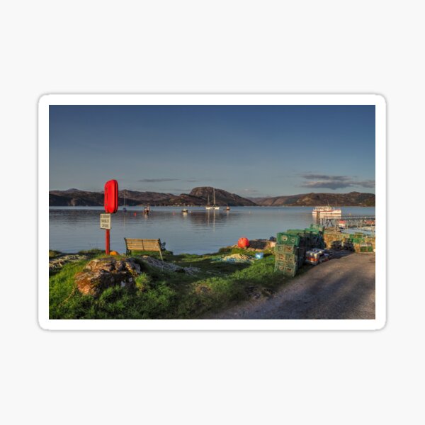 Plockton, Scotland Sticker