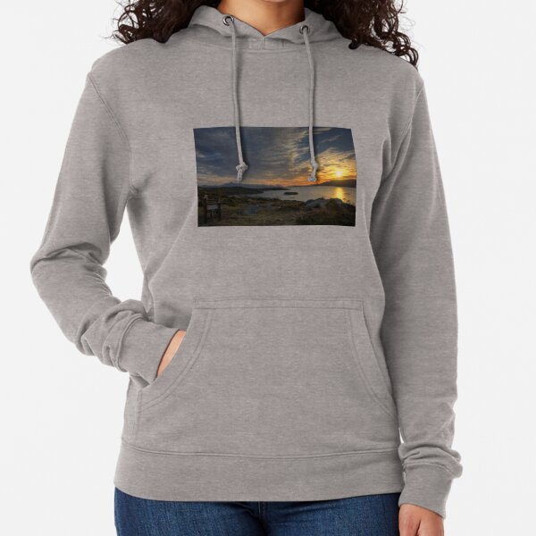 Sunset over the Isle of Skye, Scotland. Lightweight Hoodie