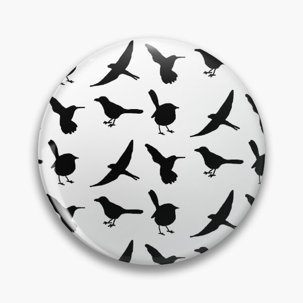 Artikelvorschau, Black Birds Pattern entworfen und verkauft von NobodysHero.