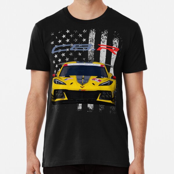 Voiture de course Corvette C8 GTLM #3 T-shirt premium