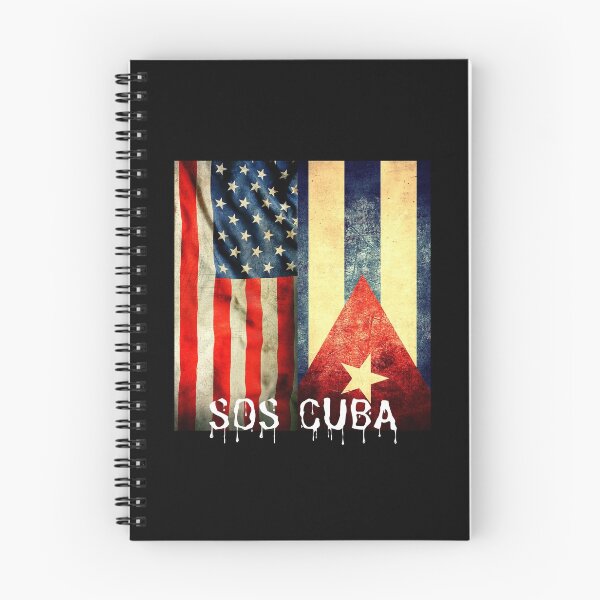 Item preview, Half American Cuban Flag SOS Cuba Vintage - Vertical Flag Half-Caste designed and sold by DKA-2ndBoy.