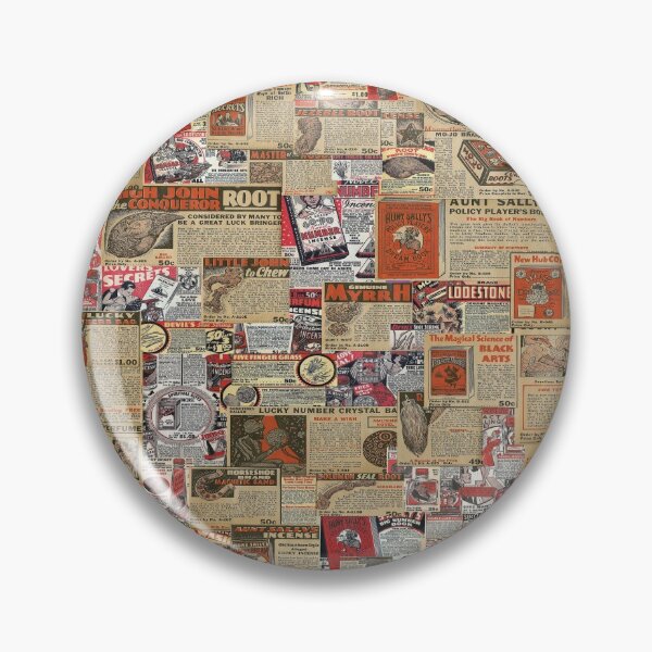 Artikelvorschau, Vintage Hoodoo-Werbecollage entworfen und verkauft von Blackvladimir.