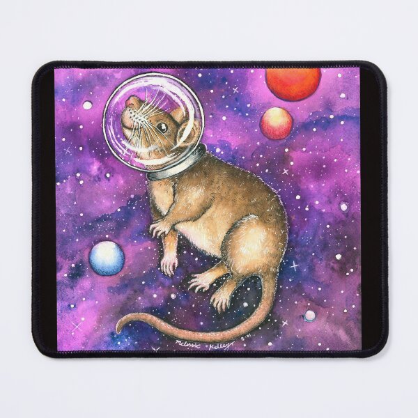 Item preview, Mouse Astronaut in Space (#5 in series) designed and sold by Kelley-Art.